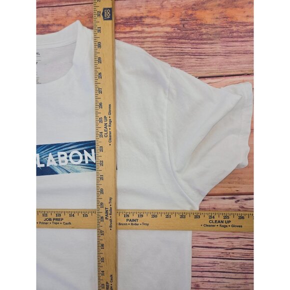 Billabong Mens White Core Fit Tee XXL Thin - Check Measurements - Picture 7 of 7